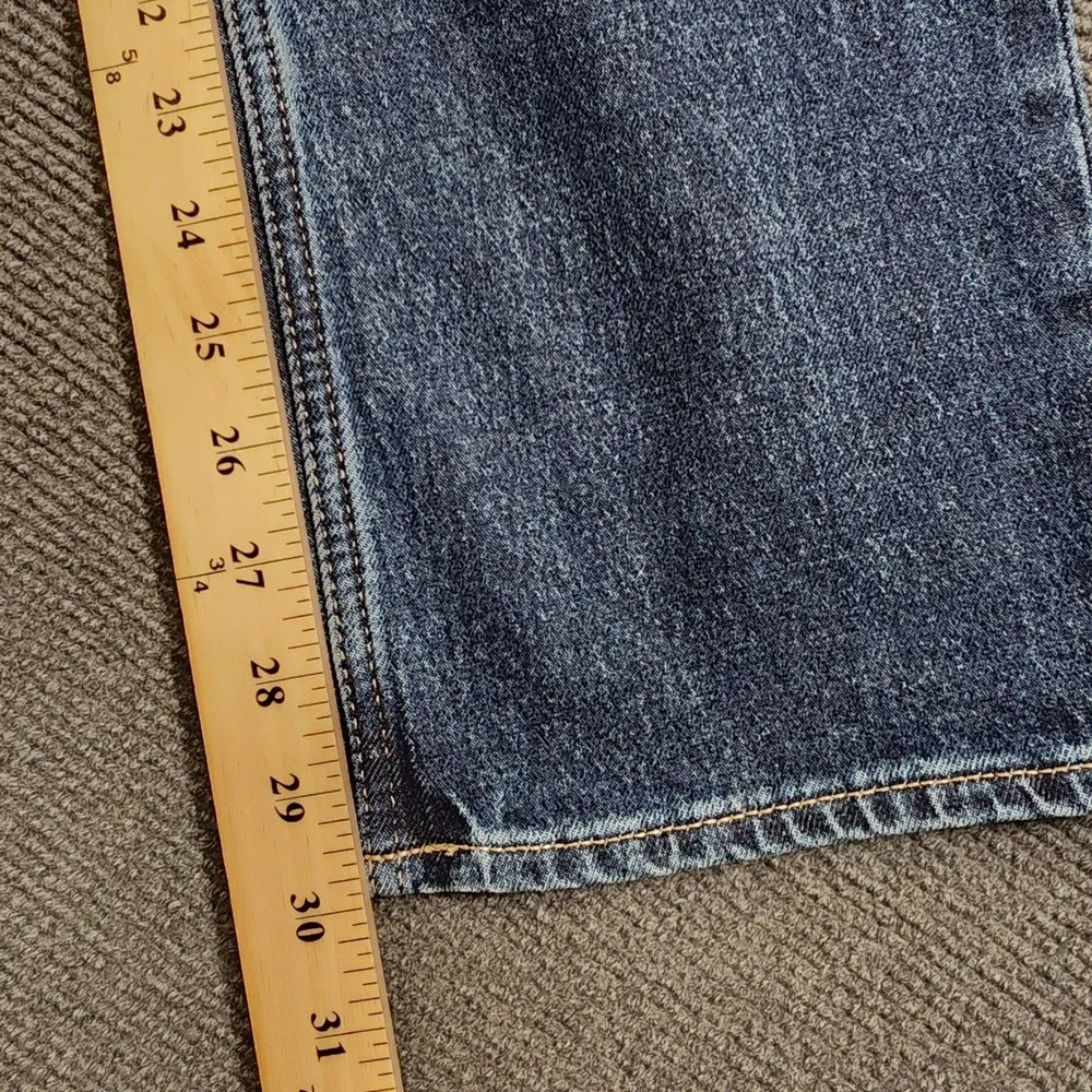 Gap Jeans Womens 10R Blue '90s Straight High Rise Denim Pants